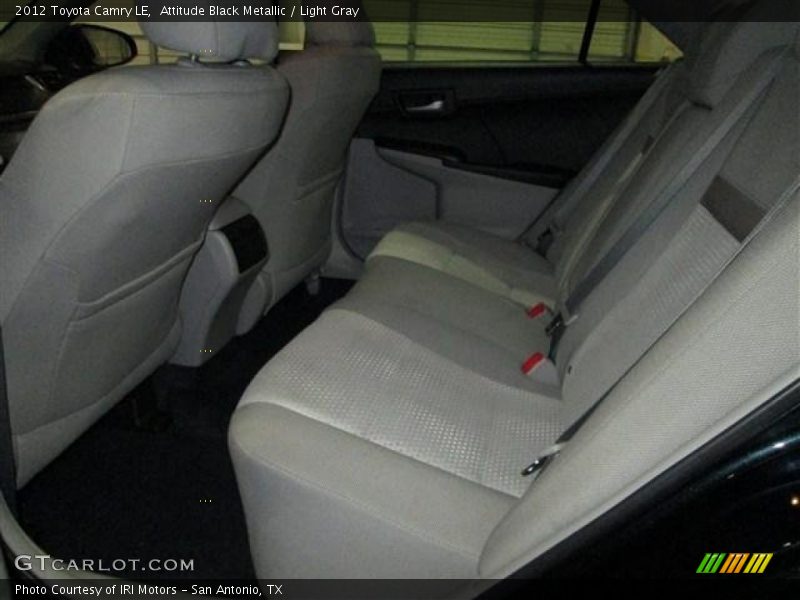 Attitude Black Metallic / Light Gray 2012 Toyota Camry LE