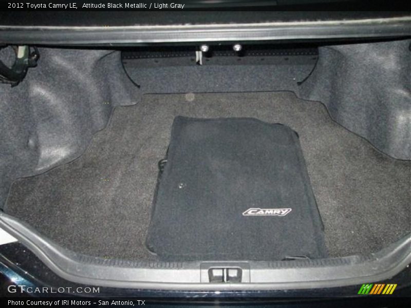 Attitude Black Metallic / Light Gray 2012 Toyota Camry LE