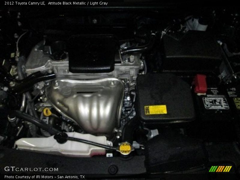 Attitude Black Metallic / Light Gray 2012 Toyota Camry LE