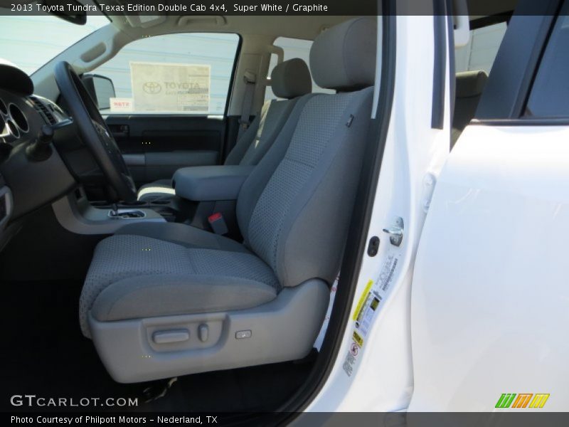 Super White / Graphite 2013 Toyota Tundra Texas Edition Double Cab 4x4