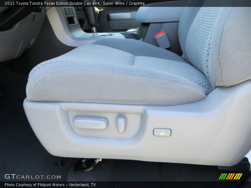 Super White / Graphite 2013 Toyota Tundra Texas Edition Double Cab 4x4