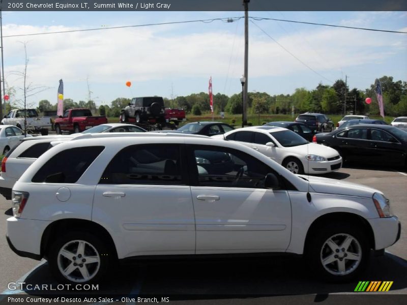 Summit White / Light Gray 2005 Chevrolet Equinox LT