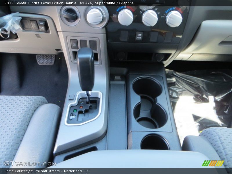 Super White / Graphite 2013 Toyota Tundra Texas Edition Double Cab 4x4