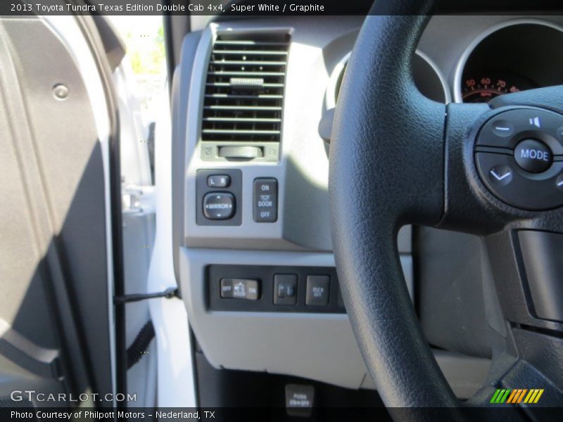 Super White / Graphite 2013 Toyota Tundra Texas Edition Double Cab 4x4