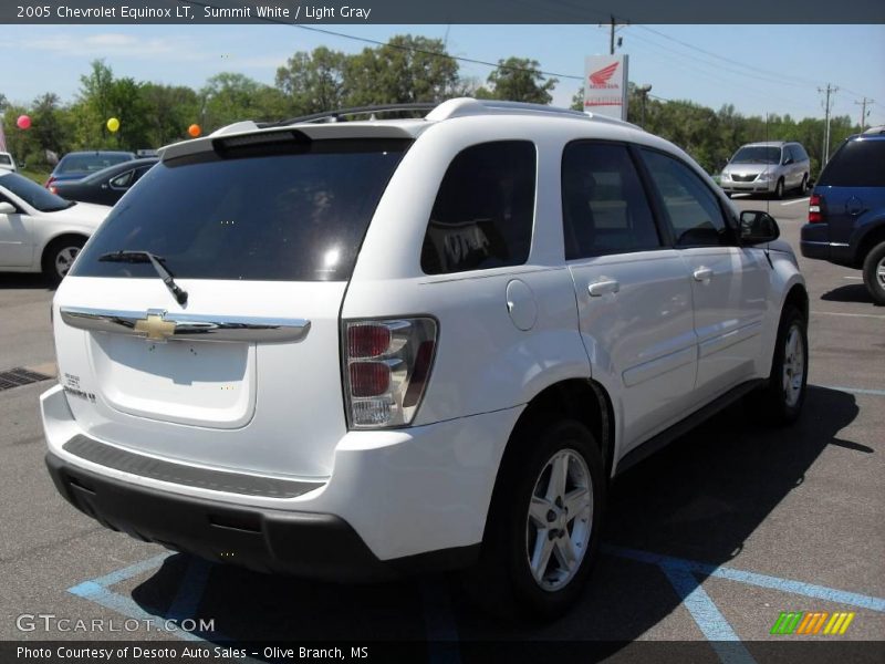 Summit White / Light Gray 2005 Chevrolet Equinox LT