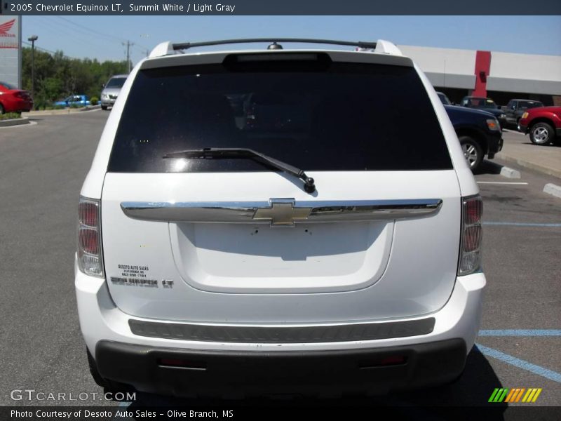 Summit White / Light Gray 2005 Chevrolet Equinox LT