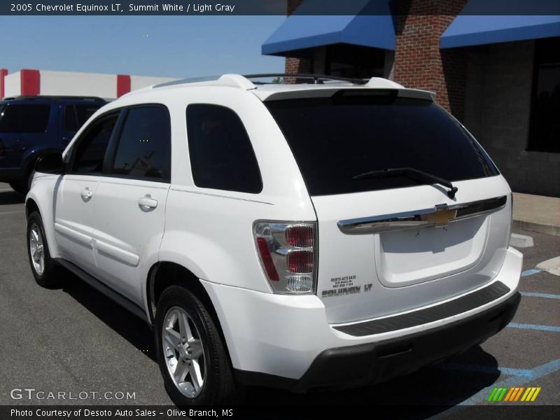 Summit White / Light Gray 2005 Chevrolet Equinox LT