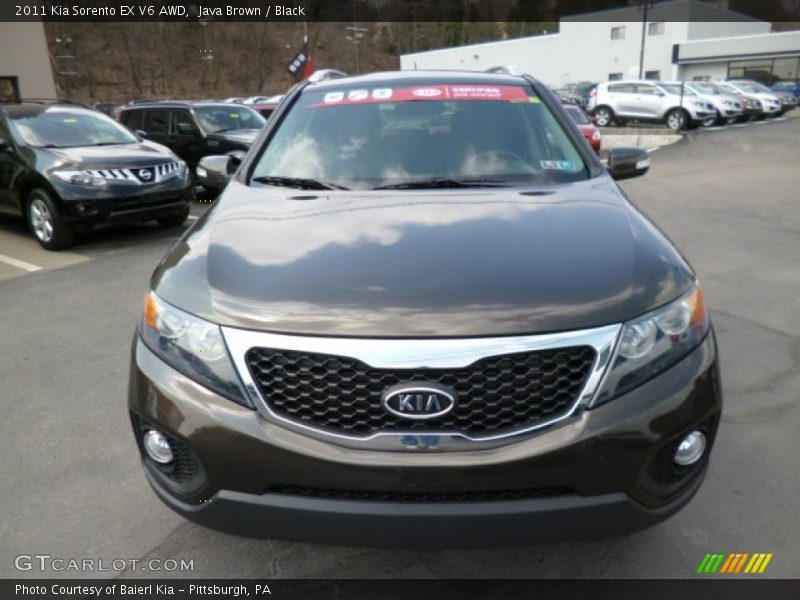 Java Brown / Black 2011 Kia Sorento EX V6 AWD