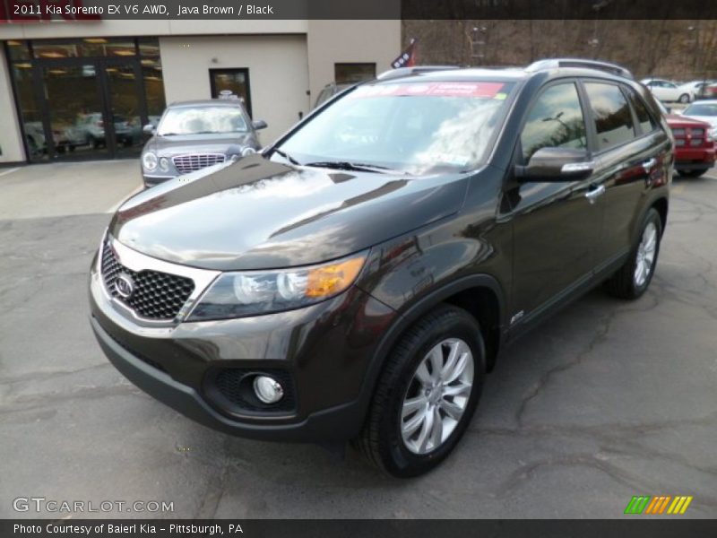 Java Brown / Black 2011 Kia Sorento EX V6 AWD