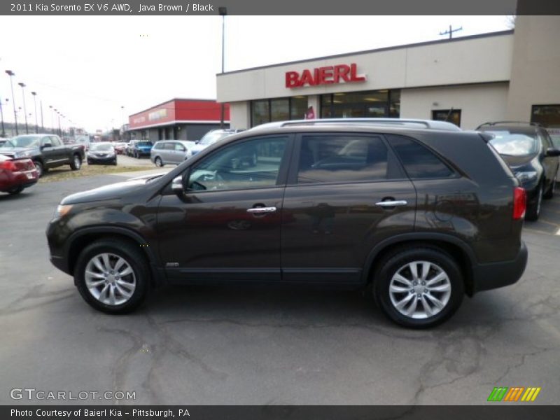 Java Brown / Black 2011 Kia Sorento EX V6 AWD