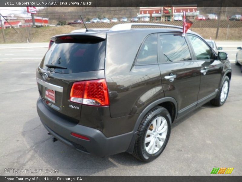 Java Brown / Black 2011 Kia Sorento EX V6 AWD