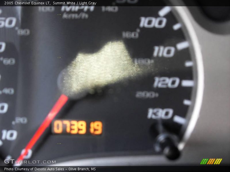 Summit White / Light Gray 2005 Chevrolet Equinox LT
