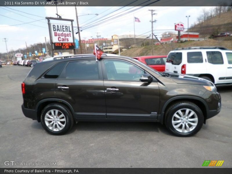 Java Brown / Black 2011 Kia Sorento EX V6 AWD