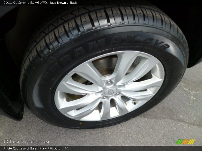 Java Brown / Black 2011 Kia Sorento EX V6 AWD