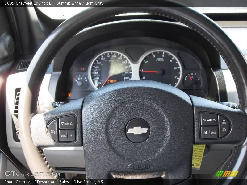 Summit White / Light Gray 2005 Chevrolet Equinox LT