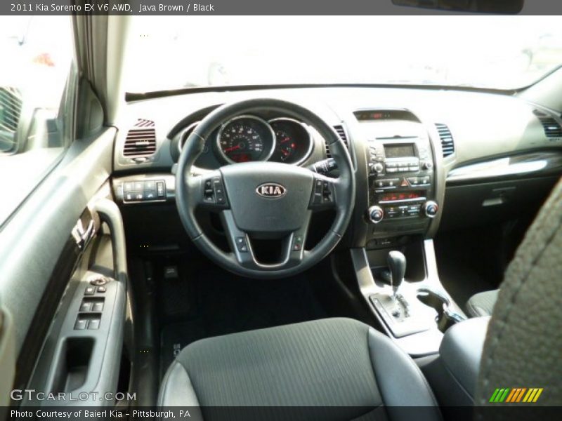 Java Brown / Black 2011 Kia Sorento EX V6 AWD