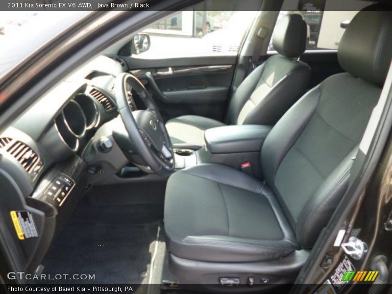 Java Brown / Black 2011 Kia Sorento EX V6 AWD