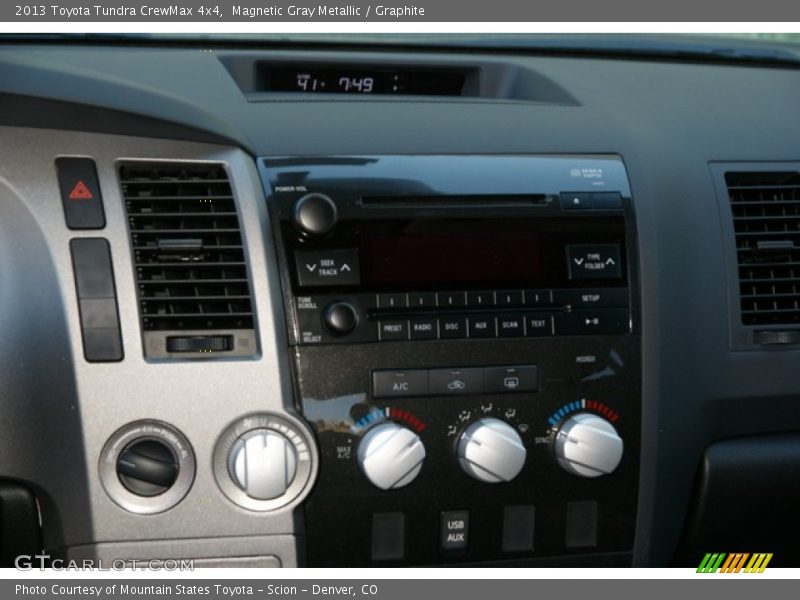 Magnetic Gray Metallic / Graphite 2013 Toyota Tundra CrewMax 4x4