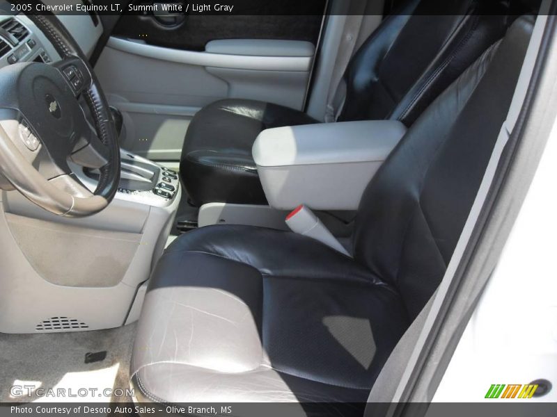 Summit White / Light Gray 2005 Chevrolet Equinox LT