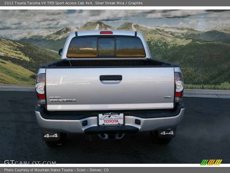 Silver Streak Mica / Graphite 2013 Toyota Tacoma V6 TRD Sport Access Cab 4x4