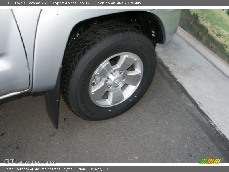 Silver Streak Mica / Graphite 2013 Toyota Tacoma V6 TRD Sport Access Cab 4x4