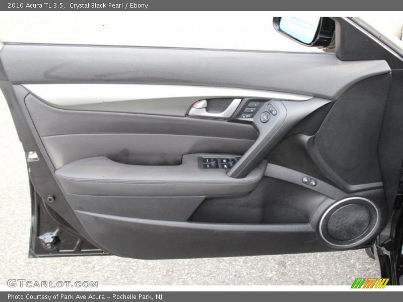 Crystal Black Pearl / Ebony 2010 Acura TL 3.5