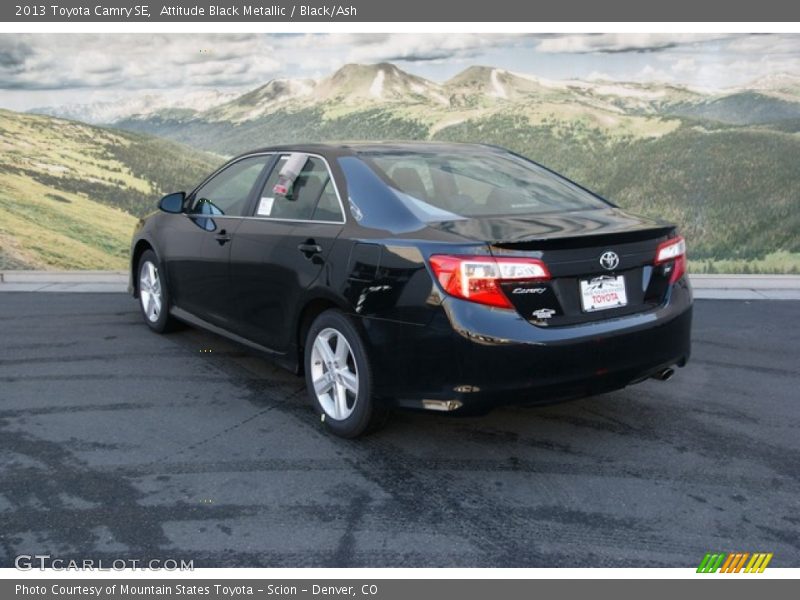 Attitude Black Metallic / Black/Ash 2013 Toyota Camry SE