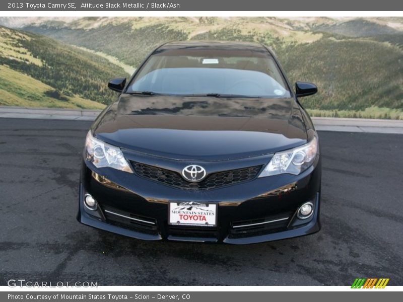 Attitude Black Metallic / Black/Ash 2013 Toyota Camry SE