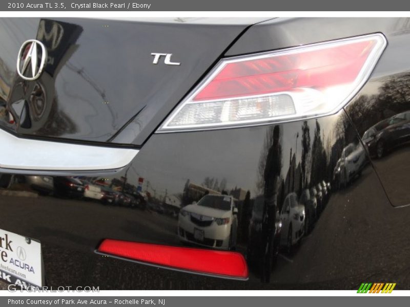 Crystal Black Pearl / Ebony 2010 Acura TL 3.5
