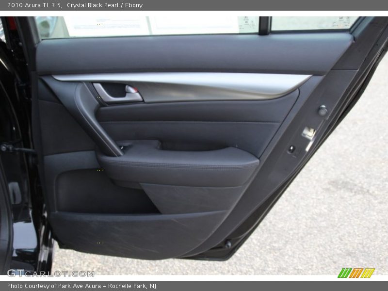 Crystal Black Pearl / Ebony 2010 Acura TL 3.5