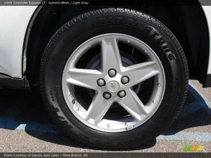 Summit White / Light Gray 2005 Chevrolet Equinox LT