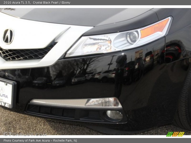 Crystal Black Pearl / Ebony 2010 Acura TL 3.5