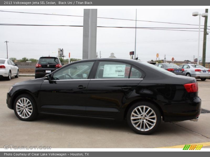 Black Uni / Titan Black 2013 Volkswagen Jetta SEL Sedan