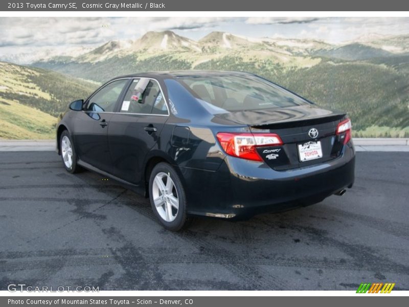 Cosmic Gray Metallic / Black 2013 Toyota Camry SE