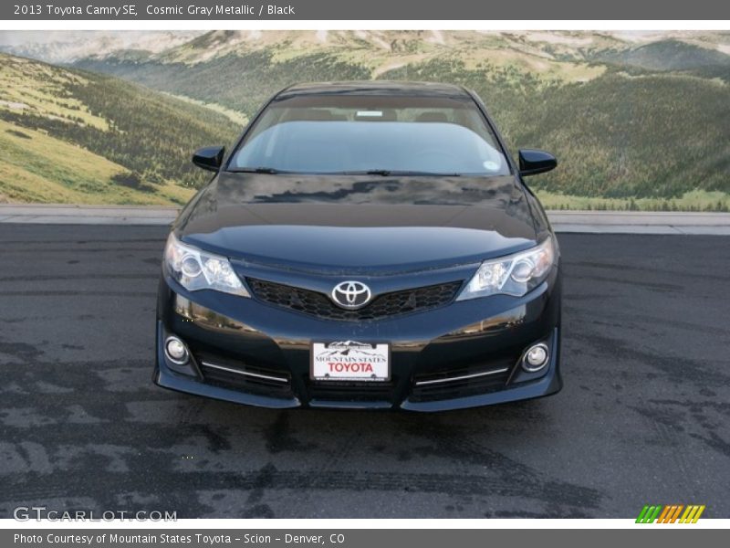 Cosmic Gray Metallic / Black 2013 Toyota Camry SE