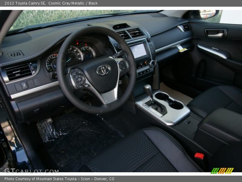 Cosmic Gray Metallic / Black 2013 Toyota Camry SE