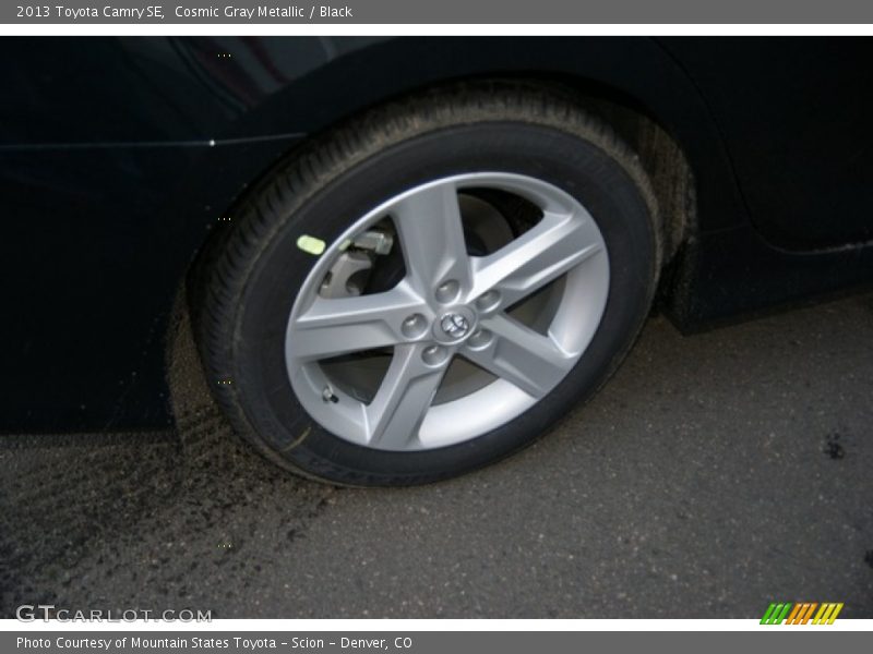 Cosmic Gray Metallic / Black 2013 Toyota Camry SE
