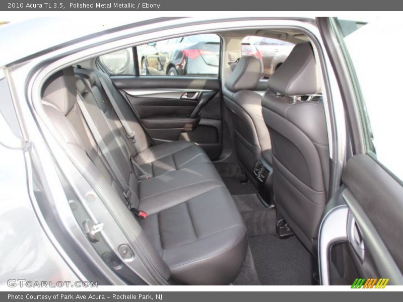 Polished Metal Metallic / Ebony 2010 Acura TL 3.5