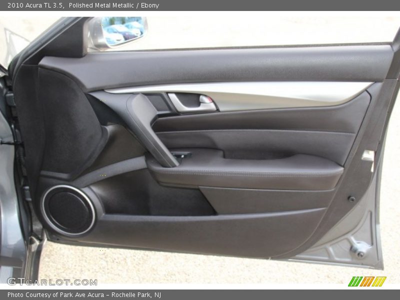 Polished Metal Metallic / Ebony 2010 Acura TL 3.5