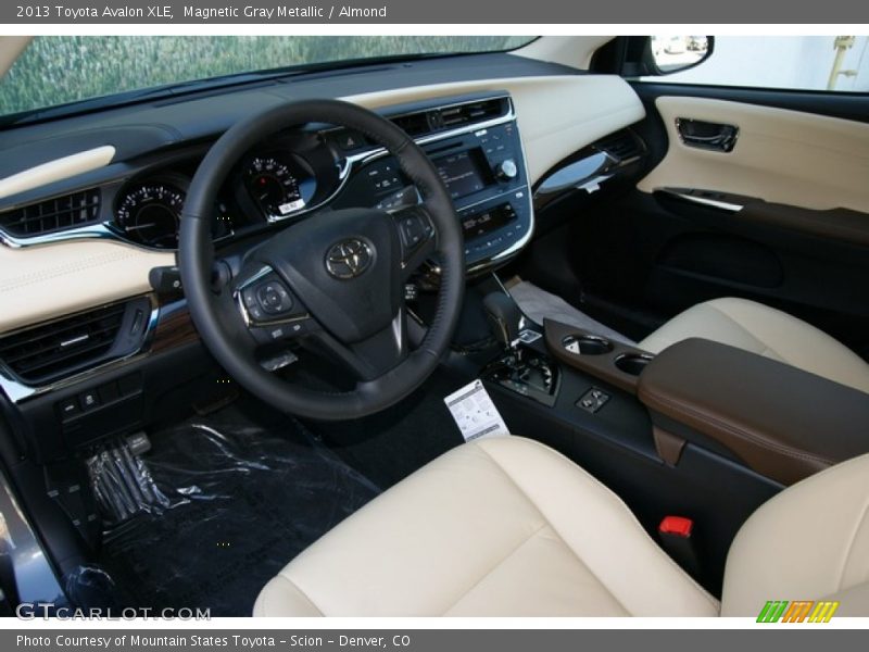 Magnetic Gray Metallic / Almond 2013 Toyota Avalon XLE