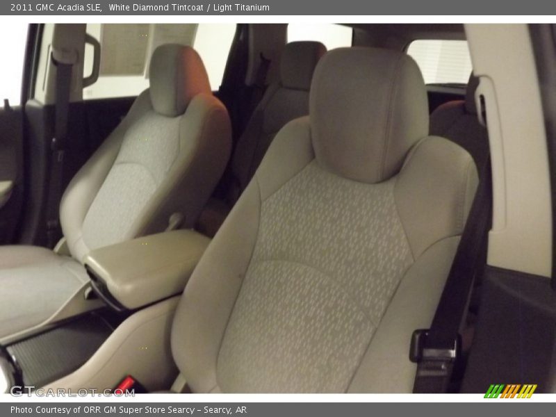 White Diamond Tintcoat / Light Titanium 2011 GMC Acadia SLE