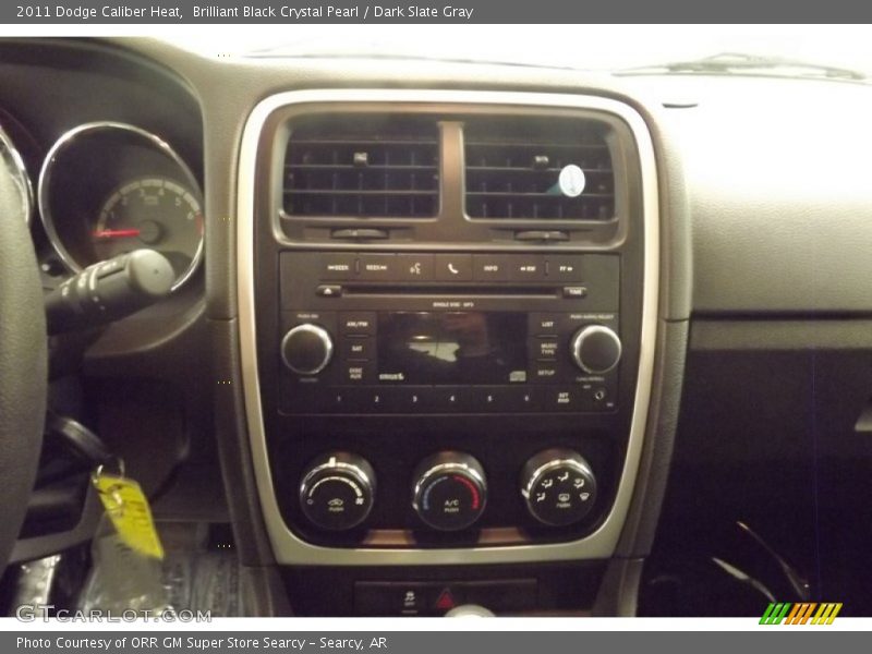 Brilliant Black Crystal Pearl / Dark Slate Gray 2011 Dodge Caliber Heat
