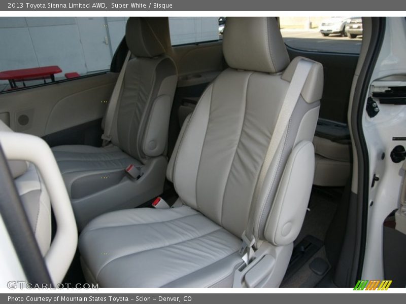 Super White / Bisque 2013 Toyota Sienna Limited AWD