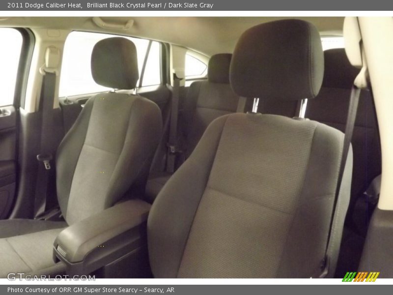 Brilliant Black Crystal Pearl / Dark Slate Gray 2011 Dodge Caliber Heat