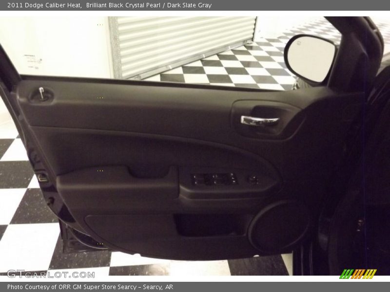 Brilliant Black Crystal Pearl / Dark Slate Gray 2011 Dodge Caliber Heat