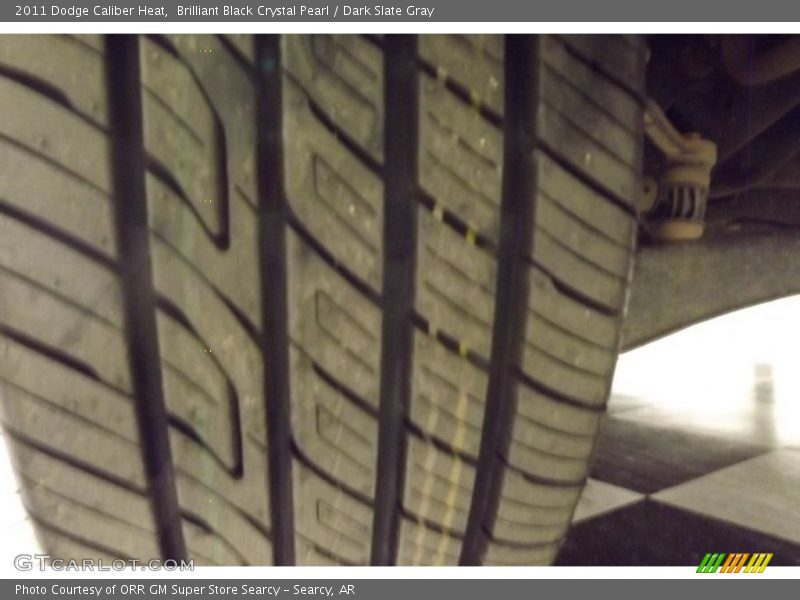 Brilliant Black Crystal Pearl / Dark Slate Gray 2011 Dodge Caliber Heat