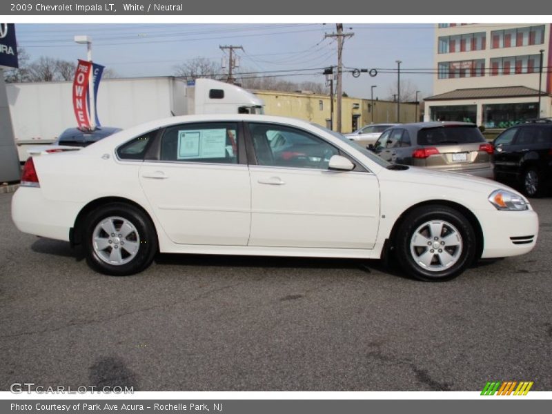 White / Neutral 2009 Chevrolet Impala LT