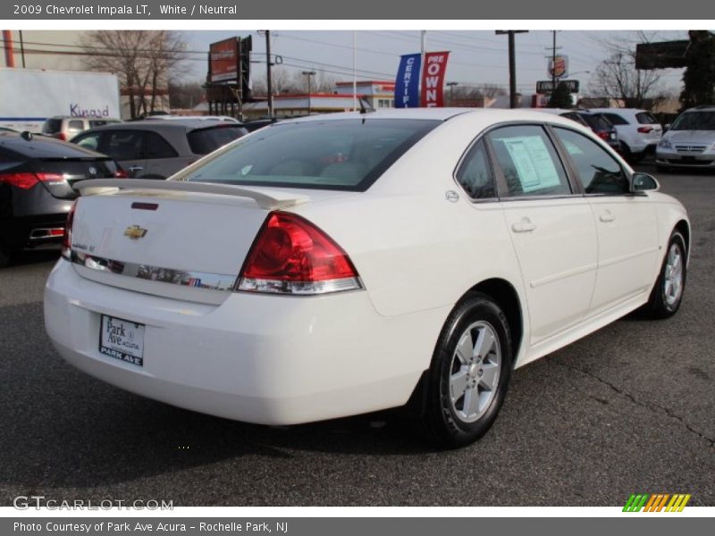 White / Neutral 2009 Chevrolet Impala LT