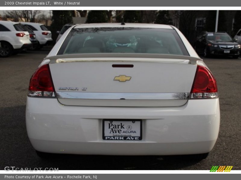 White / Neutral 2009 Chevrolet Impala LT