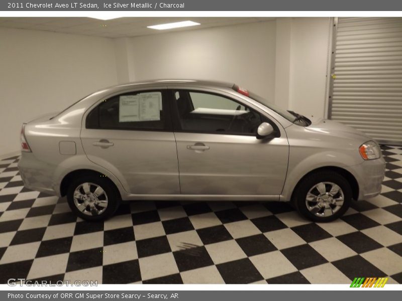 Ice Silver Metallic / Charcoal 2011 Chevrolet Aveo LT Sedan